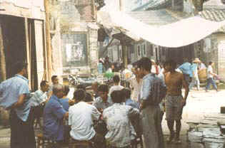 Tea house in the ancient town